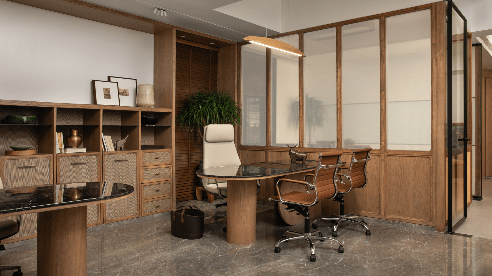 Modern Office Interior India by Intero
